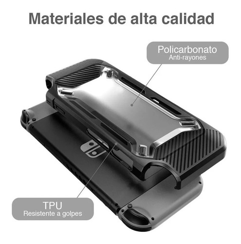 Imagen 3 de 5 de Protector Funda Hardcover Para Nintendo Switch Lonk Case