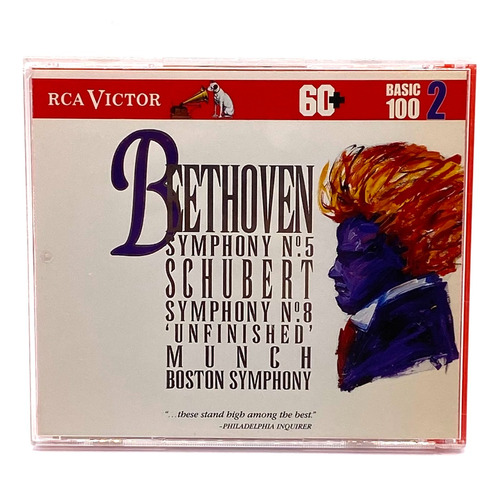 Cd Beethoven - Symphony No. 5 - Made In Usa 1993