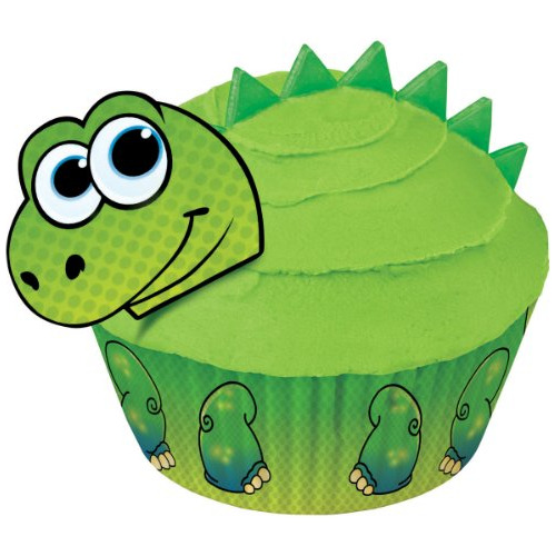 Wilton Dino - Kit De Decoración De Cupcakes