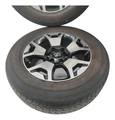 Jogo Roda Pneu Dueler 265 60r18 Toyota Hilux Sw4 2011 Orig (Usado)