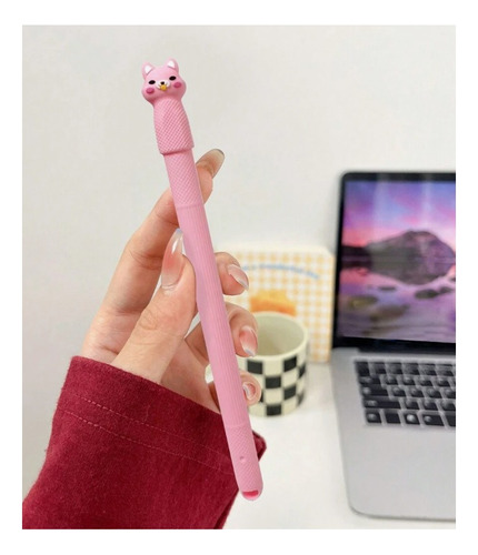 Funda De Silicona Suave Para Apple Pencil 2da Gen-gatito