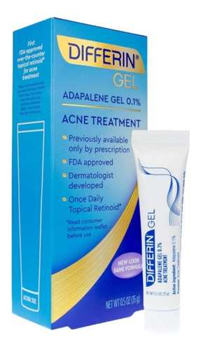 Differin Gel Tratamiento Anti Acné Adapaleno 0.1% 15g