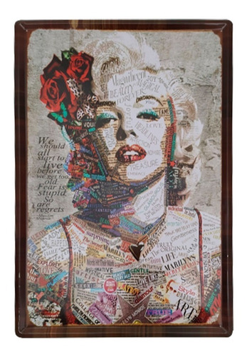 Placa Extragrande Marilyn Moblihouse