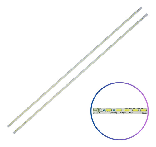 Kit Leds Lc-60le600u Lc 60le600u (2tiras-68 Leds) Nvo