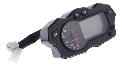 Universal Digital De 7 Colores, 12000 Rpm, Para Moto Y Coche