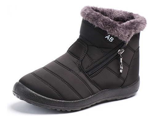 Botas De Nieve De Invierno Impermeables For Mujer De Talla