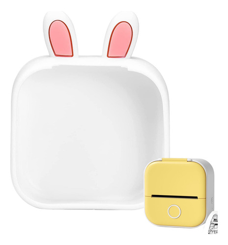 Protector Para Mini Impresora De Etiquetas Funda De Silicona