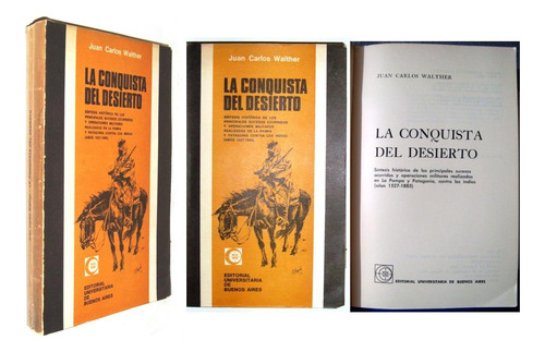 Conquista Desierto Juan C.walther Completo 7 Mapas Indios