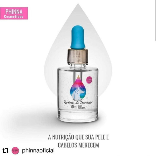 Imagem 2 de 2 de Lágrimas De Unicornio Multifuncional Phinna Cosméticos