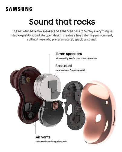 Audífonos Samsung Galaxy Buds Live True Wireless Earbuds Us