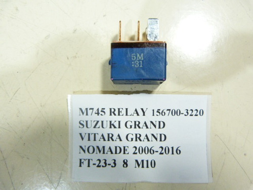 Relay 156700-3220 Suzuki Grand Vitara 2006