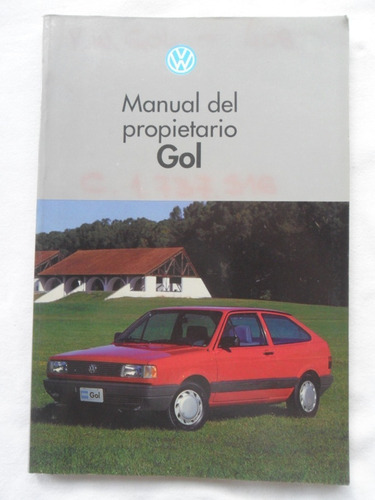 Vw Gol Volkswagen 1993 Manual Dueño Instrucciones Guantera