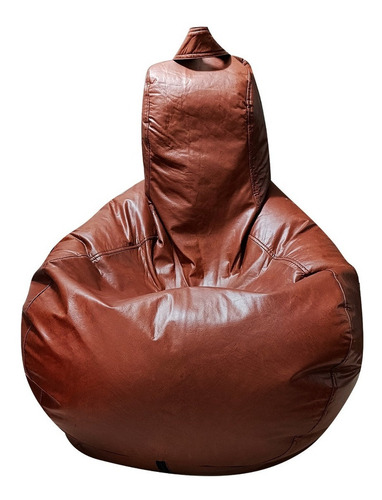 Sillón Puff Pera Premium Confortable Chocolate Color Capuchino
