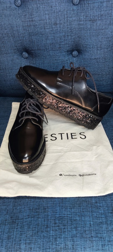 Zapatos Westies Dama Negro 24.5 (Usado)