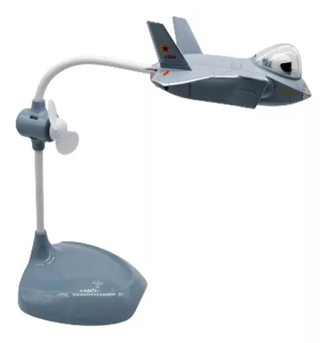 Lámpara con Ventilador de Techo Avión Niño 500cm - Learoy LED