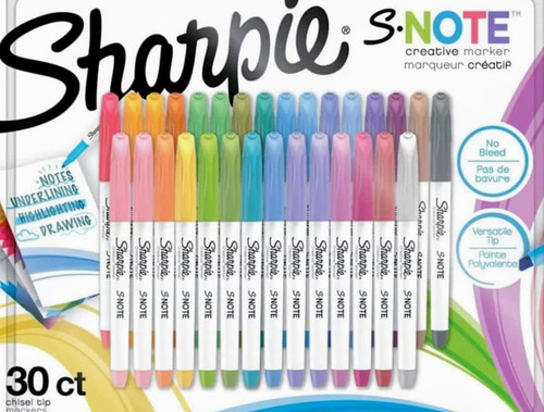 Marcatextos Sharpie® S Note 30 Pza Resaltador Sharpie S Note