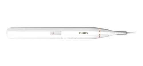 Imagen 5 de 5 de Plancha de cabello Philips Moistureprotect HP8372 blanca 110V/240V