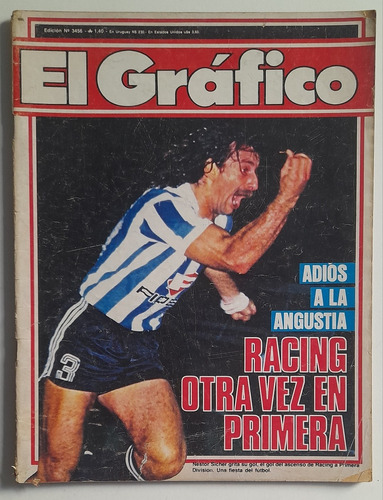 Revista El Grafico 3456 Racing De Vuelta A Primera 1985