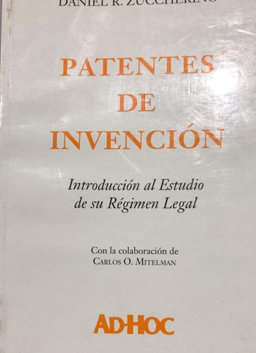 Patentes De Invención - Zuccherino