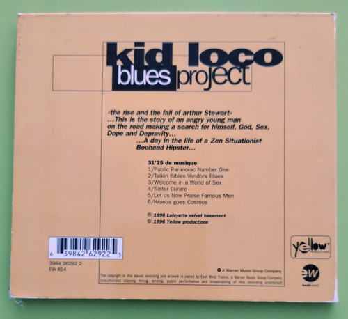Kid Loco - Blues Project (Usado)