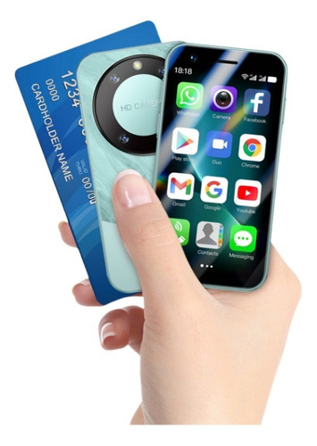Mini Teléfono Inteligente Android F8 Pro Max, Doble Sim,