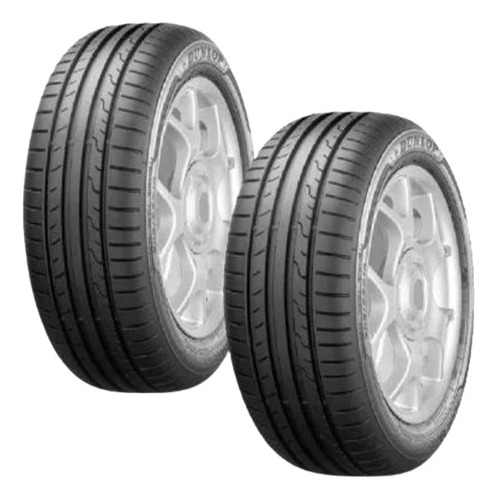 Dupla Llantas 205/55 R16 Dunlop Bluresponse 91w