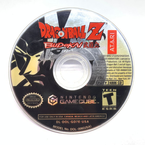 Dragon Ball Z Budokai Nintendo Gamecube (Usado)