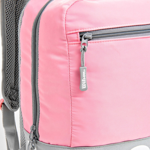 Mochila Wilson Rosa Y Gris Wls164 Diseño De La Tela Lisa