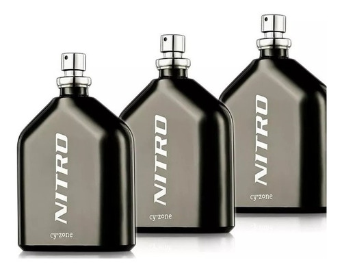 3 Perfume Locion Colonia Hombre Nitro - mL a $400