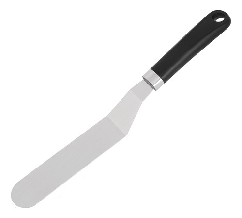 Espatula De Reposteria Acodada Libre De Bpa 31 Cm Color Negro