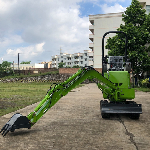 Miniexcavadora 1 Tonelada 11 Hp Yuchai E12 Canopy