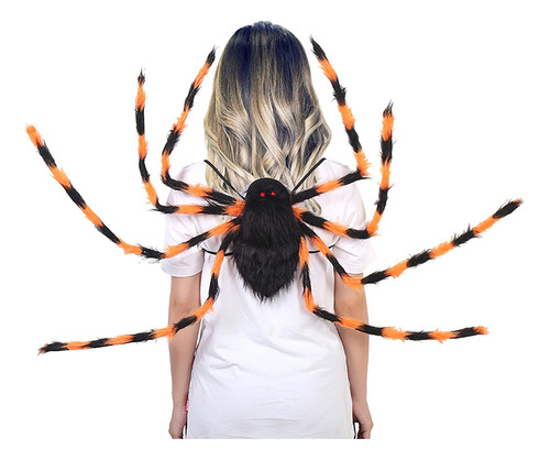 Un Colorido Disfraz De Mochila De Araña De Halloween De Spid