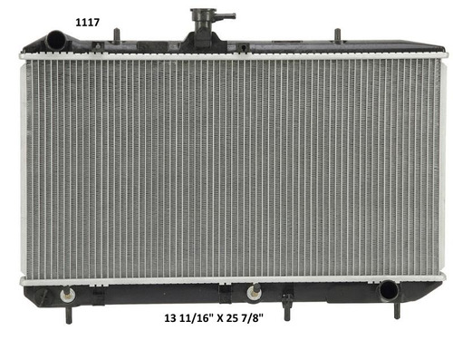 Radiador Isuzu Impulse 1991 Deyac 26 Mm