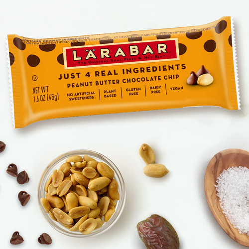 Larabar. 16 Barras De Chocolate Con Mantequilla De Mani