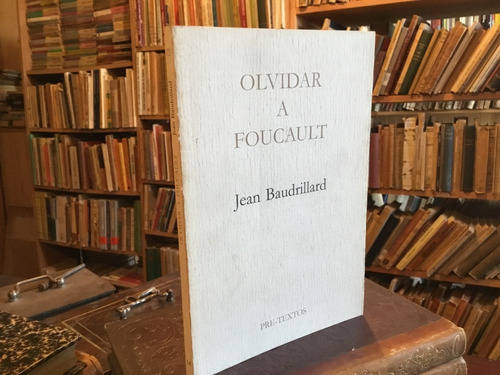 Jean Baudrillard - Olvidar A Foucault - Muy Escaso