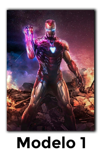 Cuadros Decorativos Mcu - Iron Man (tony Stark)