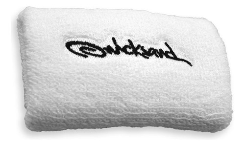 Munhequeira Atoalhada Quicksand De Alta Absorção 10cm (par) Cor Branco Tamanho 10 Cm