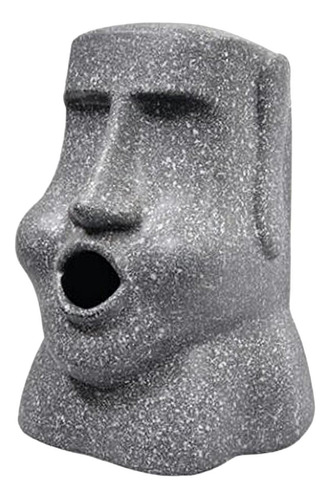 Titular De La Caja De Pañuelos, Moai Sculpture 3d Estatua