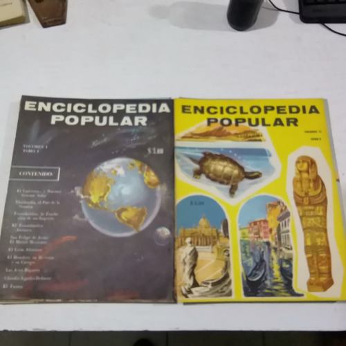 Enciclopedia Popular Mercurio. 21 Fasciculos Muy Buen Estado