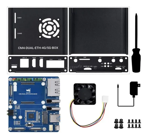 Mini Computadora Gigabit Ethernet 5g/4g Con Carcasa De Metal