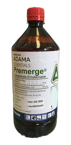 Premerge Pre Emergente Trifluralina 60 % X 1 Lt