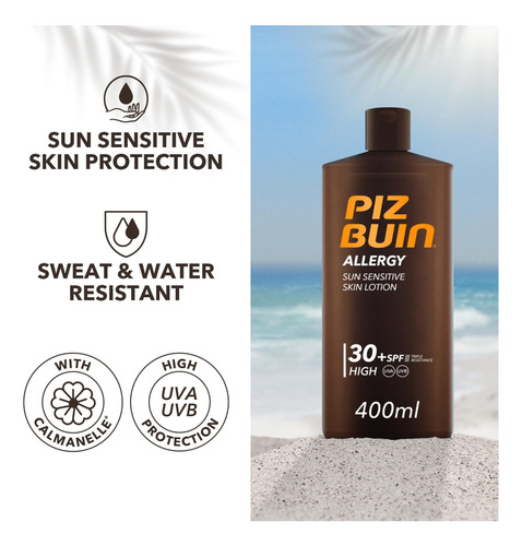 Loção Antialérgica Piz Buin Com Fps 50: Proteção E Conforto