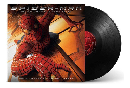 Danny Elfman Spider-man 20th Anniversary Vinyl Lp