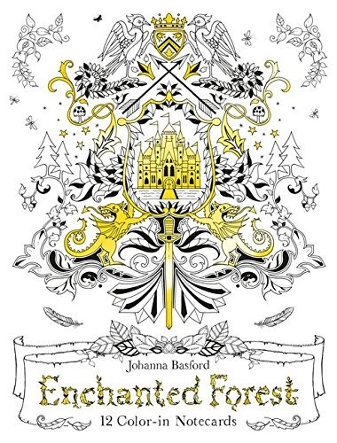 Enchanted Forest 12 Colorin Notecards