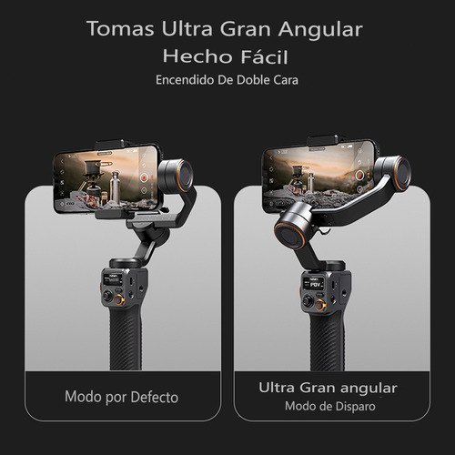 Estabilizador M6 Hohem Isteady Y Sensor De Cardán Giratorio Color Fix