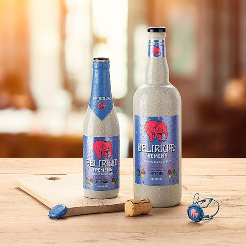 Imagem 3 de 3 de Cerveja Delirium Tremens Strong Blonde Ale Belga 330 Ml