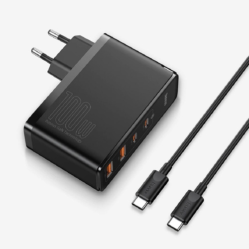 Carregador Celular 2 Usb Usb-c Carregamento Multiplo Tomada