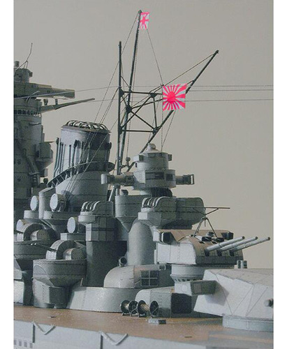Exquisito 3d Ww2 Barco De La Armada Japonesa Ensamblar Kits