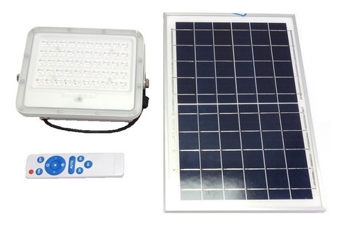 Reflector Solar Led 40w Con Panel Y Bateria C/control