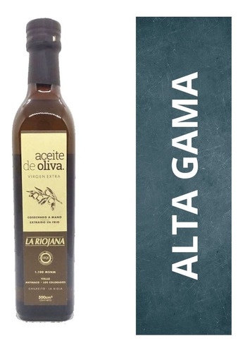Aceite De Oliva Alta Gama Cooperativa La Riojana X 500 Cc